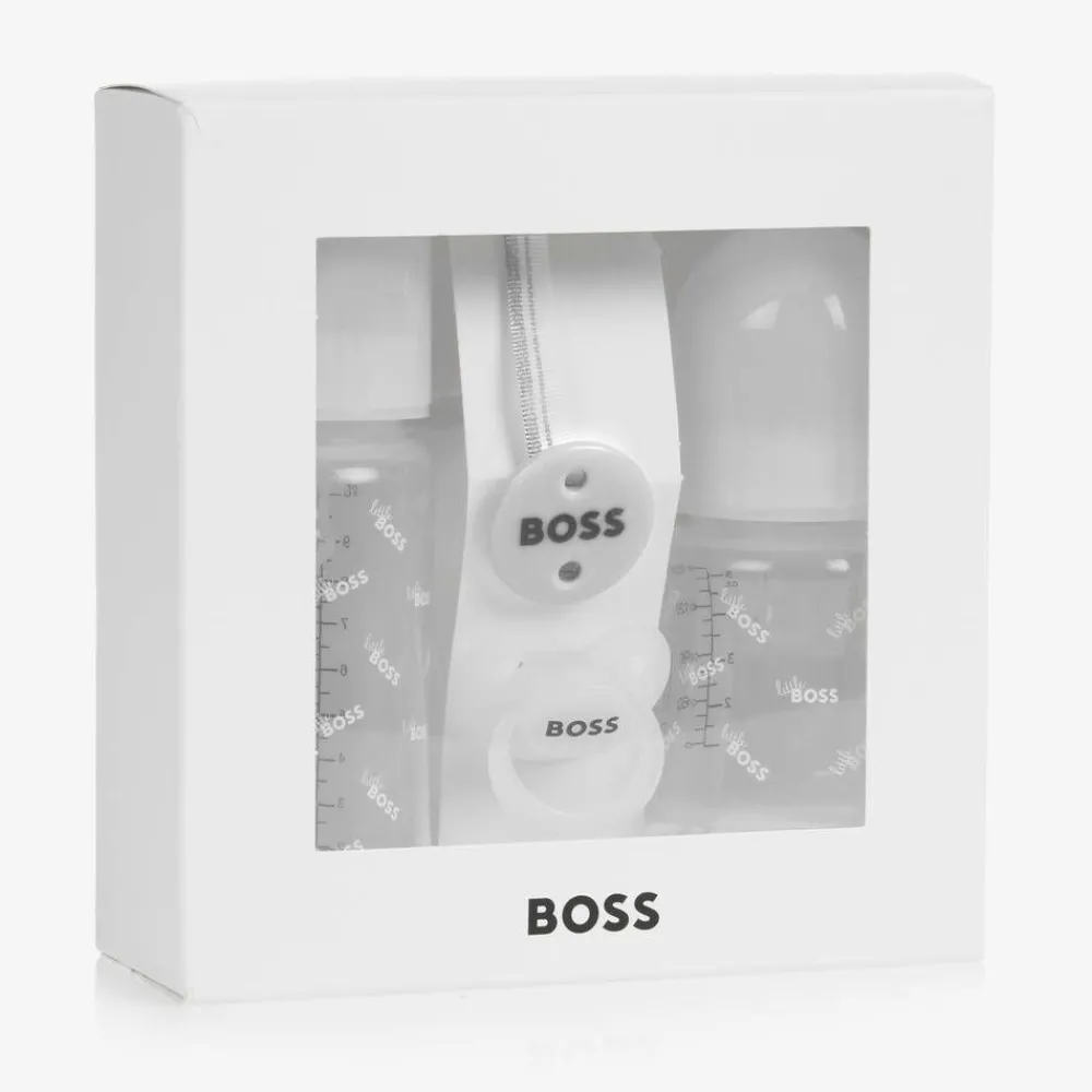 BOSS Gifts*White Bottle & Dummy Set