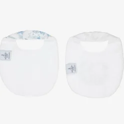 Peter Rabbit™ by Childrensalon Feeding Accessories*White Cotton & Linen Bibs (2 Pack)