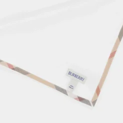 Burberry Gifts|Blankets & Shawls*White Cotton Baby Blanket (100cm)