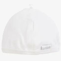 Bam Bam Hats|Hats*White Cotton Baby Hat