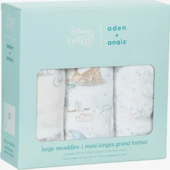 aden + anais Sleeping Accessories*White Cotton Disney Swaddles (3 Pack)