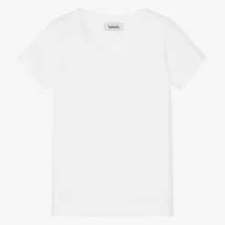Babidu Underwear|Underwear*White Cotton Jersey T-Shirt