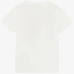 Gucci Tops*White Cotton Logo T-Shirt