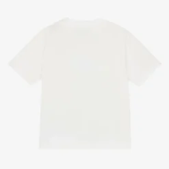 Versace Tops*White Cotton Medusa Baby T-Shirt
