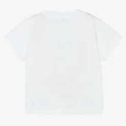 Dolce amp; Gabbana Tops|Tops*White Cotton Milano Logo Baby T-Shirt