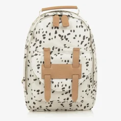 Elodie Bags|Bags*White Dalmatian Print Backpack (29cm)