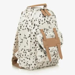 Elodie Bags|Bags*White Dalmatian Print Backpack (29cm)