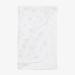 Babidu Gifts*White Farm Print Baby Blanket (77cm)
