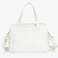 Mayoral Gifts*White Faux Leather Changing Bag (40cm)