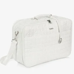Nanán Gifts|Bags*White Faux Leather Hospital Bag Set (49cm)
