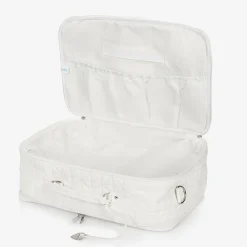 Nanán Gifts|Bags*White Faux Leather Hospital Bag Set (49cm)