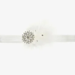 Cute Cute Hair Accessories*White Feather Headband