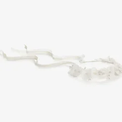 Sienna Likes To Party Hair Accessories*White Floral Hair Garland