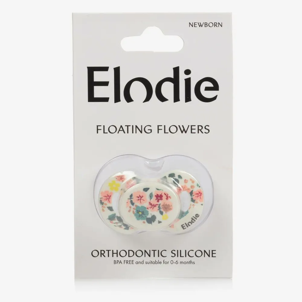 Elodie Sleeping Accessories*White Floral Orthodontic Dummy