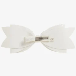 Cute Cute Hair Accessories*White Glitter Hairclip (14cm)