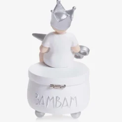 Bam Bam Gifts|Gifts*White Hairlock Keepsake Box (9cm)