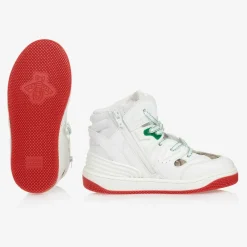 Gucci Trainers|Trainers*White High-Top Basket Sneakers