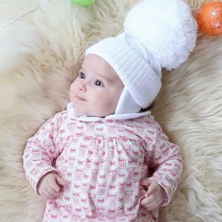 Sätila of Sweden Hats|Hats*White Jim Giant Pom-Pom Hat