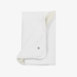 Artesanía Granlei Gifts*White Knit & Faux Fur Blanket (82cm)