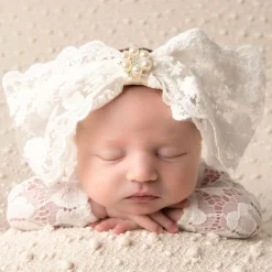 Cute Cute Hair Accessories*White Lace Bow Headband (24cm)