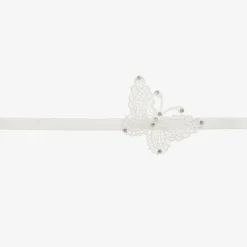 Cute Cute Hair Accessories*White Lace Butterfly Headband