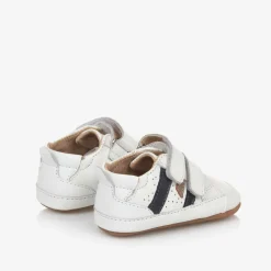 Old Soles First Walkers|First Walkers*White Leather First Walker Trainers