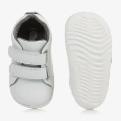 Bobux Trainers*White Leather First-Walker Baby Trainers