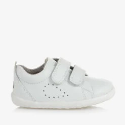 Bobux Trainers*White Leather First-Walker Baby Trainers