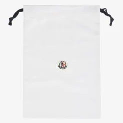 Moncler Enfant Trainers|Trainers*White Leather Logo Trainers