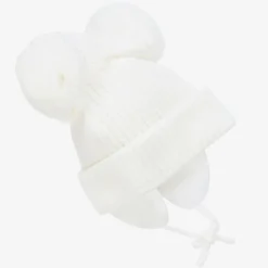 Sätila of Sweden Hats*White Minnie Double Pom-Pom Hat