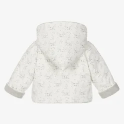 Paz Rodríguez Coats & Jackets*White Padded Cotton Mouse Baby Jacket