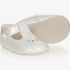Early Days Baypods Traditional Shoes*White Patent Pre-Walker Shoes