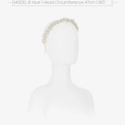 Sienna Likes To Party Hair Accessories*White Pearl & Crystal Hairband