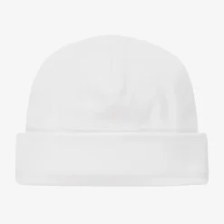 Kissy Kissy Hats*White Pima Cotton Baby Hat