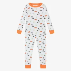 Kissy Kissy Nightwear*White Pima Cotton Halloween Happenings Pyjamas
