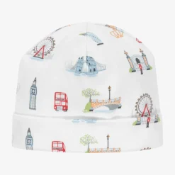 Kissy Kissy Hats*White Pima Cotton London Getaway Hat