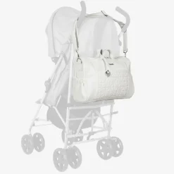 Nanán Gifts*White Quilted Changing Bag (36cm)