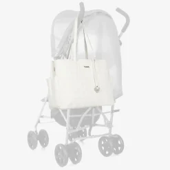 Nanán Bags*White Quilted Changing Bag (39cm)