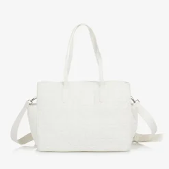 Nanán Bags*White Quilted Changing Bag (39cm)