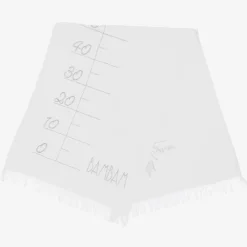 Bam Bam Towels & Robes|Towels & Robes*White "See How I Grow" Towel (125cm)