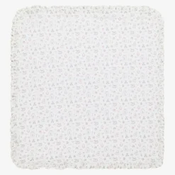 My Little Pie Gifts*White Supima Cotton Delicate Pink Blanket (80cm)