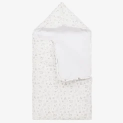 My Little Pie Gifts*White Supima Cotton Delicate Pink Nest (80cm)