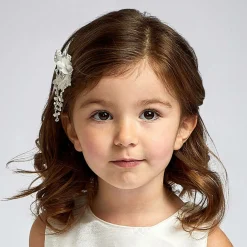 Cute Cute Hair Accessories*White Swarovski Hairclip (6cm)