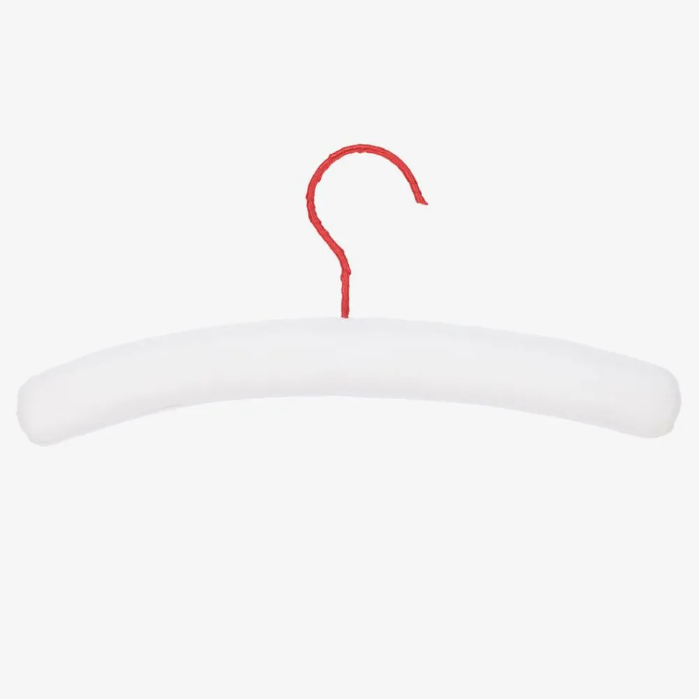Powell Craft Nursery Accessories*White Tractor Clothes Hanger (31cm)