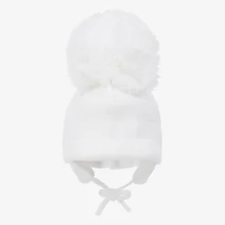 Sätila of Sweden Hats*White Tuva Giant Pom-Pom Hat