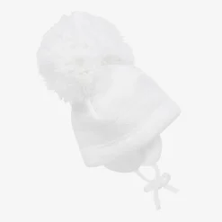 Sätila of Sweden Hats*White Tuva Giant Pom-Pom Hat