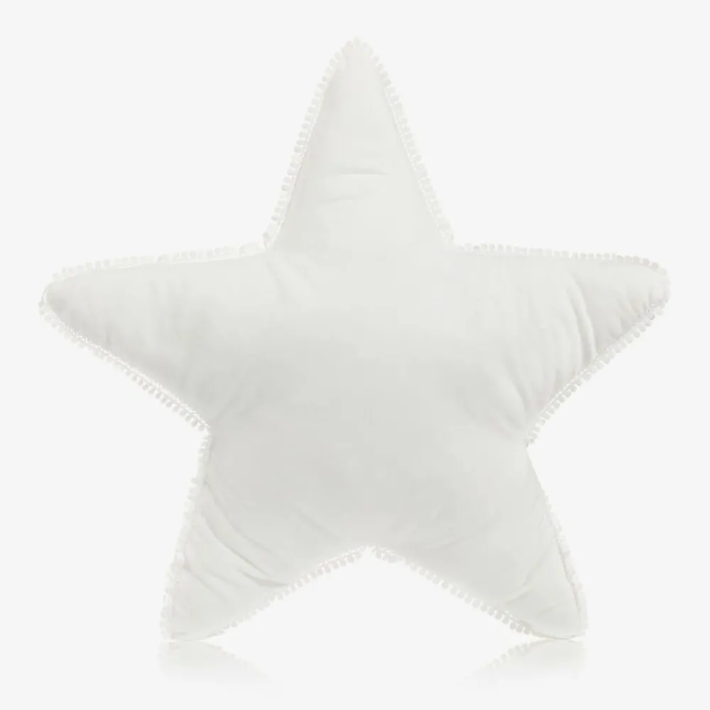 Jamiks Gifts|Nursery Accessories*White Velvet Star Decorative Pillow (57cm)