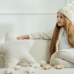 Jamiks Gifts|Nursery Accessories*White Velvet Star Decorative Pillow (57cm)
