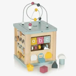 Bigjigs Gifts*Wooden Activity Cube (23cm)