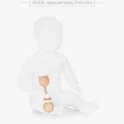 Bam Bam Toys*Wooden Bear Rattle (15cm)